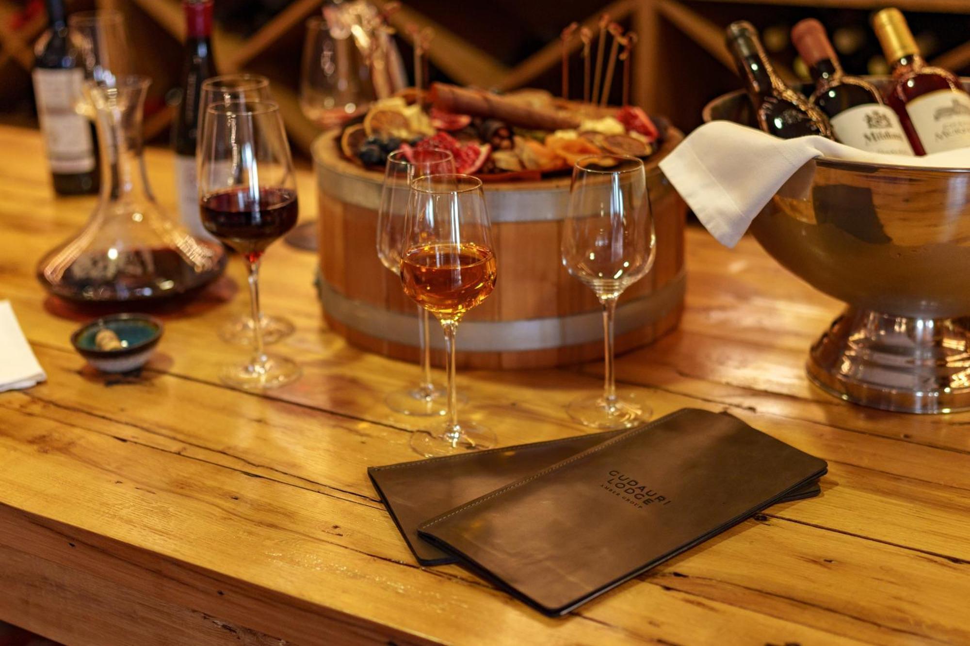 Gudauri Lodge ภายนอก รูปภาพ Wine tasting at the Wine Museum